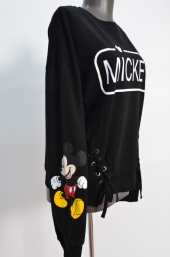 Bluza f.Mickey negru