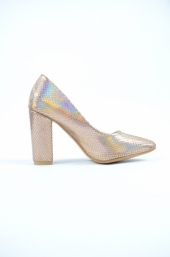 Pantofi f.XQ219  Champagne