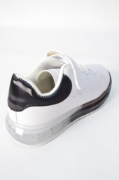Pantofi sp.c.LD-2029 WHITE/BLACK