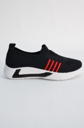 Espadrile c.Black-Red