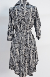 Rochie snake print
