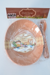 Set farfurii plastic
