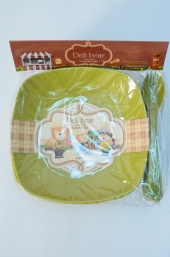 Set farfurii plastic