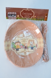 Set farfurii plastic